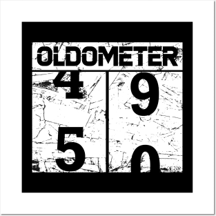 Oldometer 50th Posters and Art